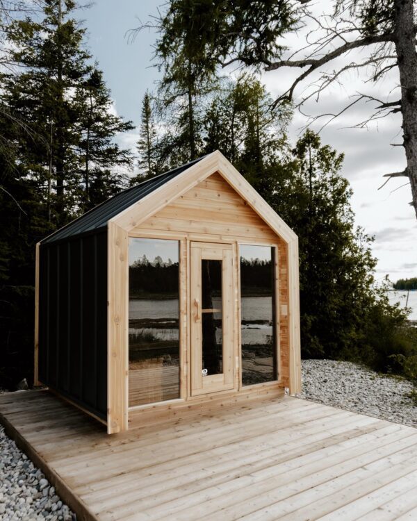 Red Cedar Modern Sauna