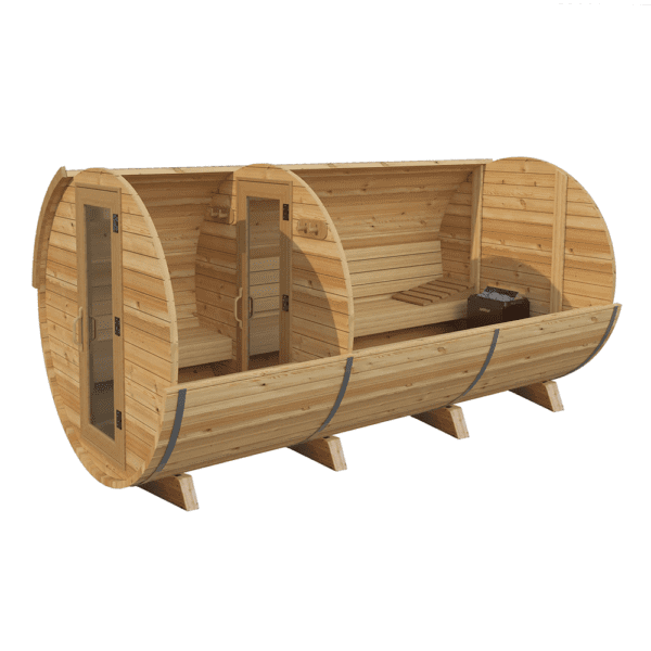 Barrel Sauna with Change Room