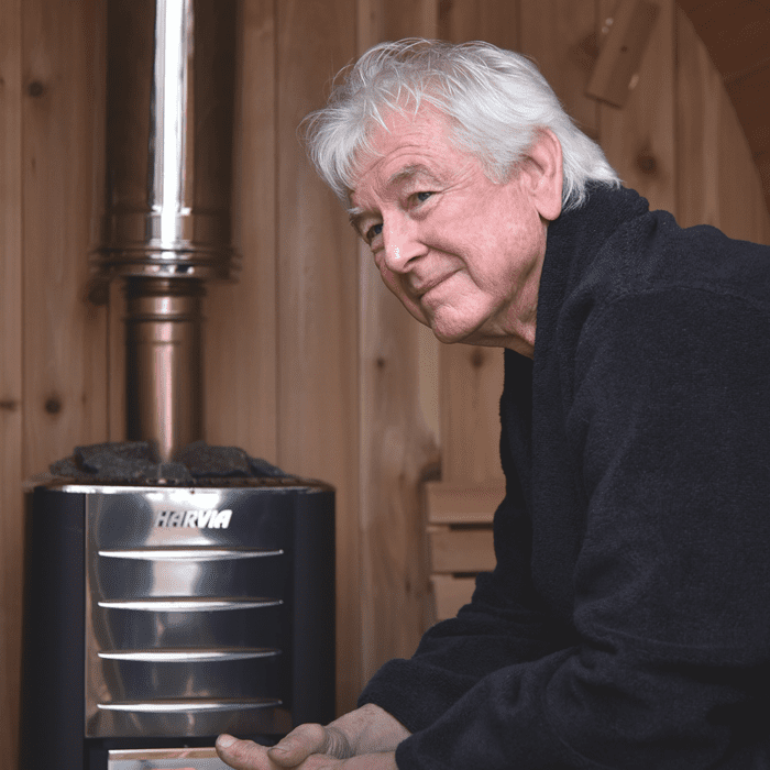 Barrel Sauna with Porch - Image 6