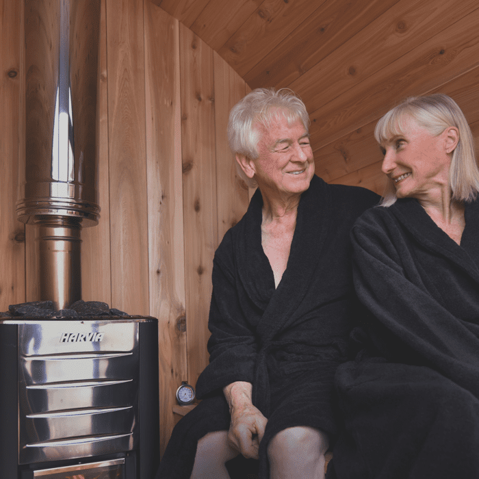 Barrel Sauna with Change Room - Image 2