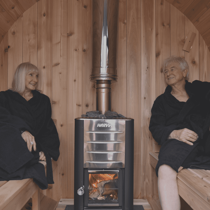 Barrel Sauna with Change Room - Image 3
