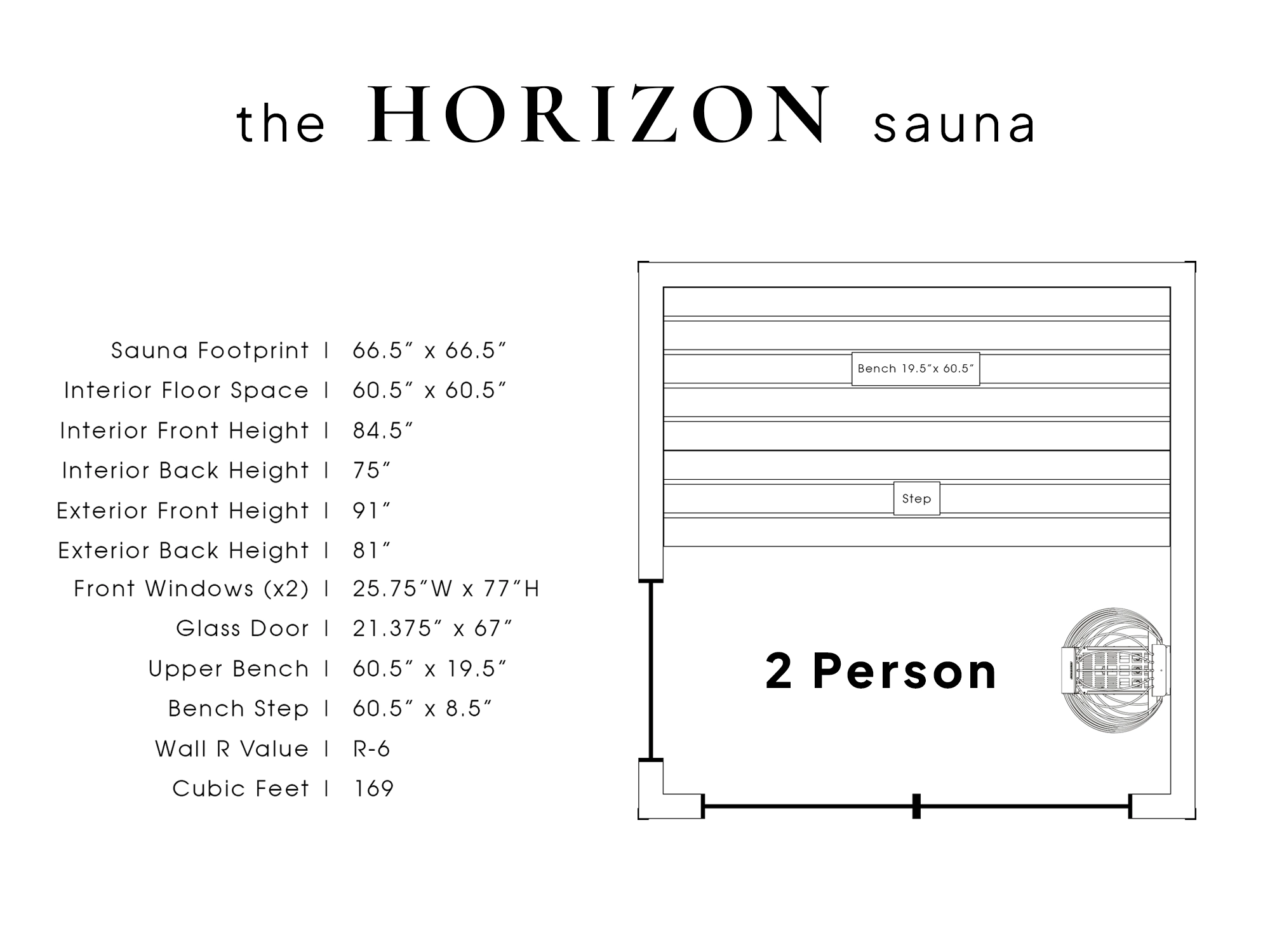 Steemd-Sauna-Horizon-2P-Tech-Specs-001