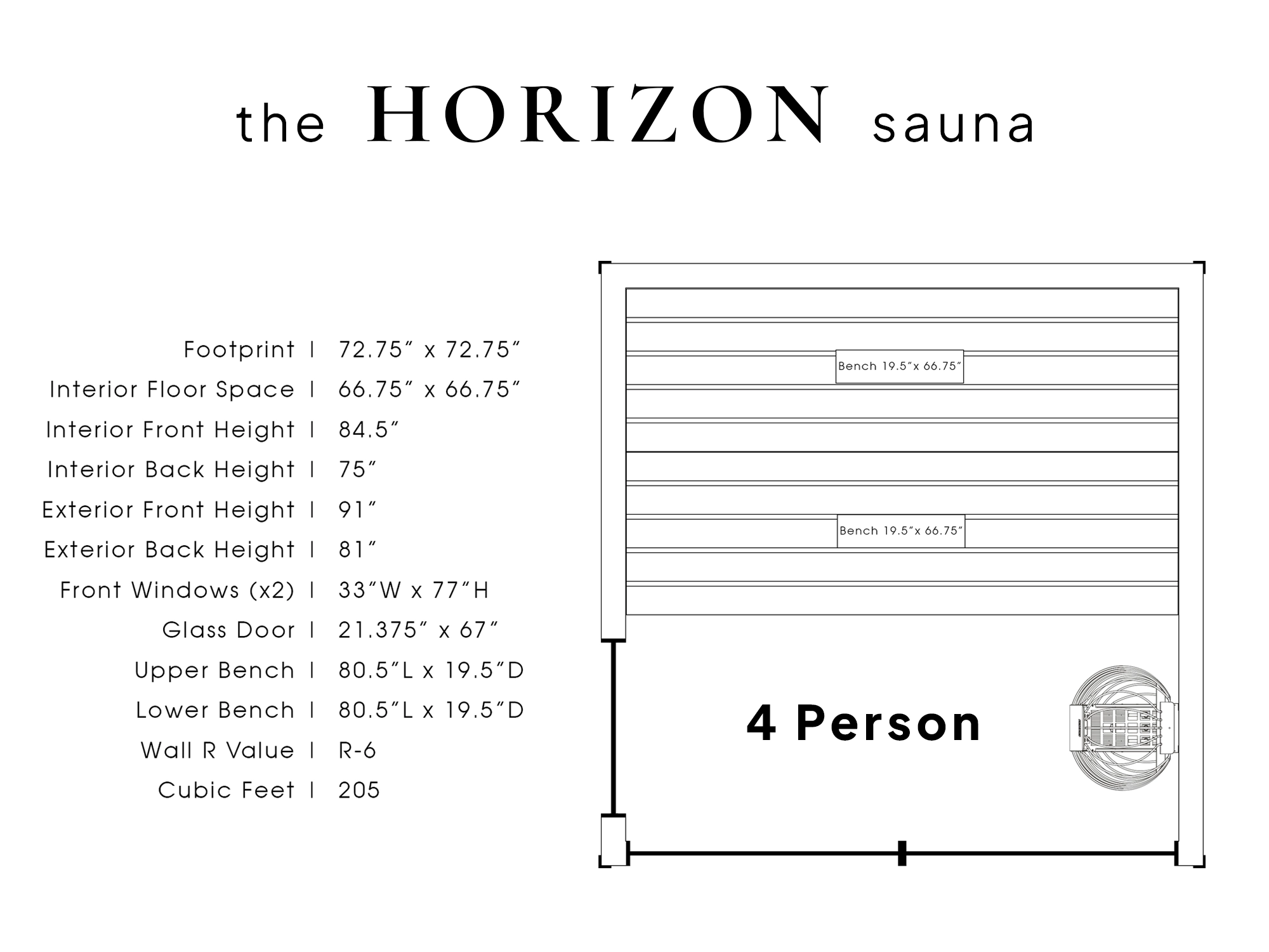 Steemd-Sauna-Horizon-4P-Tech-Specs-001